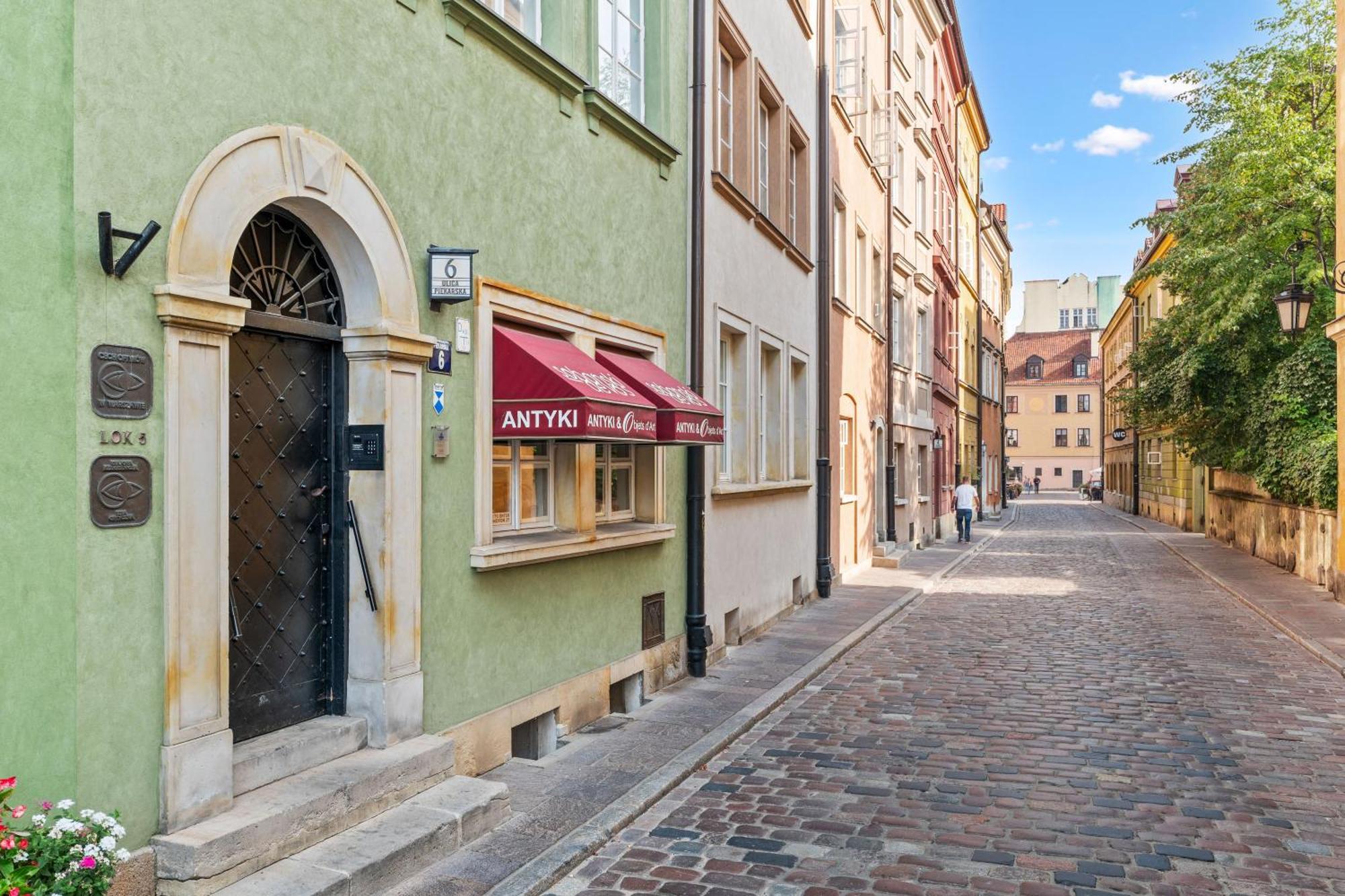 Cute Apartment In The Historic Old Town Of Varsóvia Exterior foto